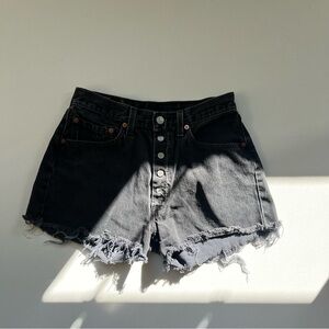 Vintage Levi’s 501’s High Waisted Denim Shorts